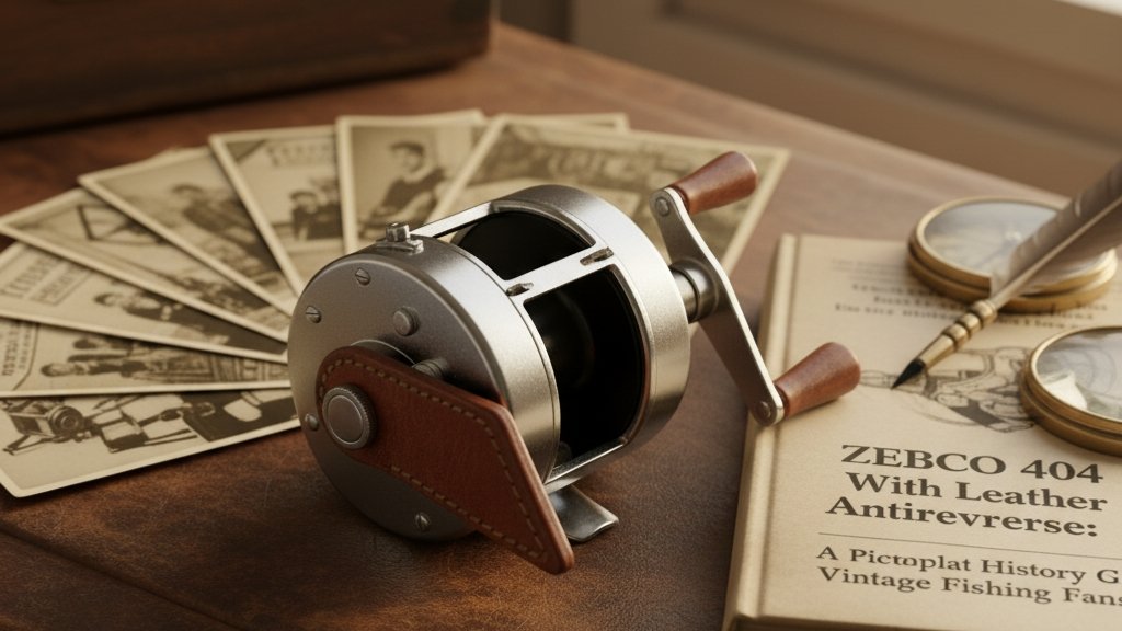 Zebco 404 With Leather Antireverse Pic History: A Complete Guide for Vintage Fishing Fans 1 zebco 404 with leather antireverse pic history